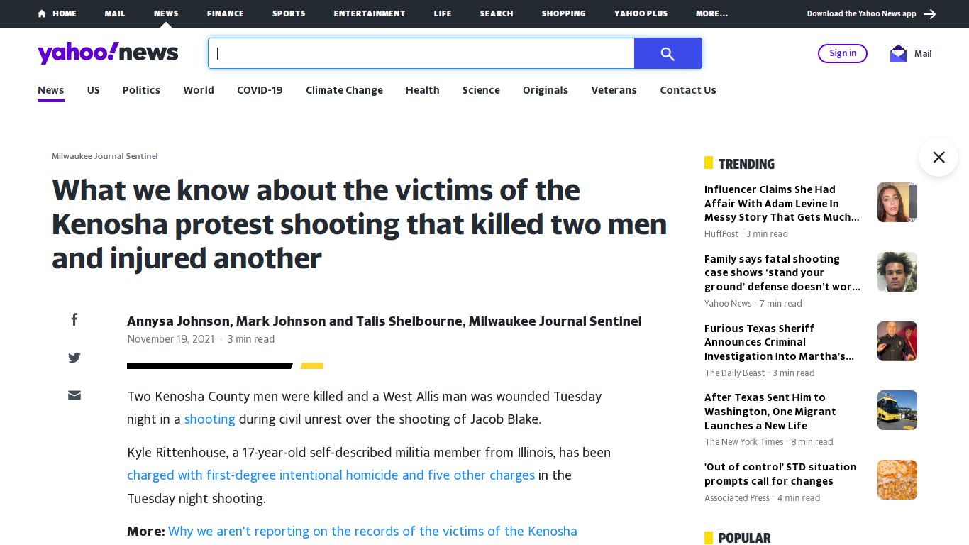 What we know about the victims of the Kenosha protest shooting that ...